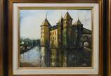 ANTONIO ALVES COELHO, Le Chateau De Doorwerth - Óleo sobre tela - datado 1992.