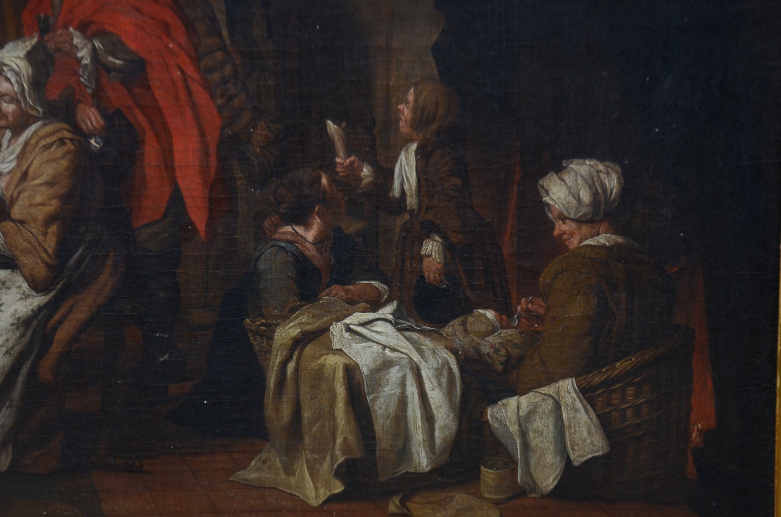 JAN JOSEF HOREMANS II (1682-1790), Cena de gênero - foto 7 de 10