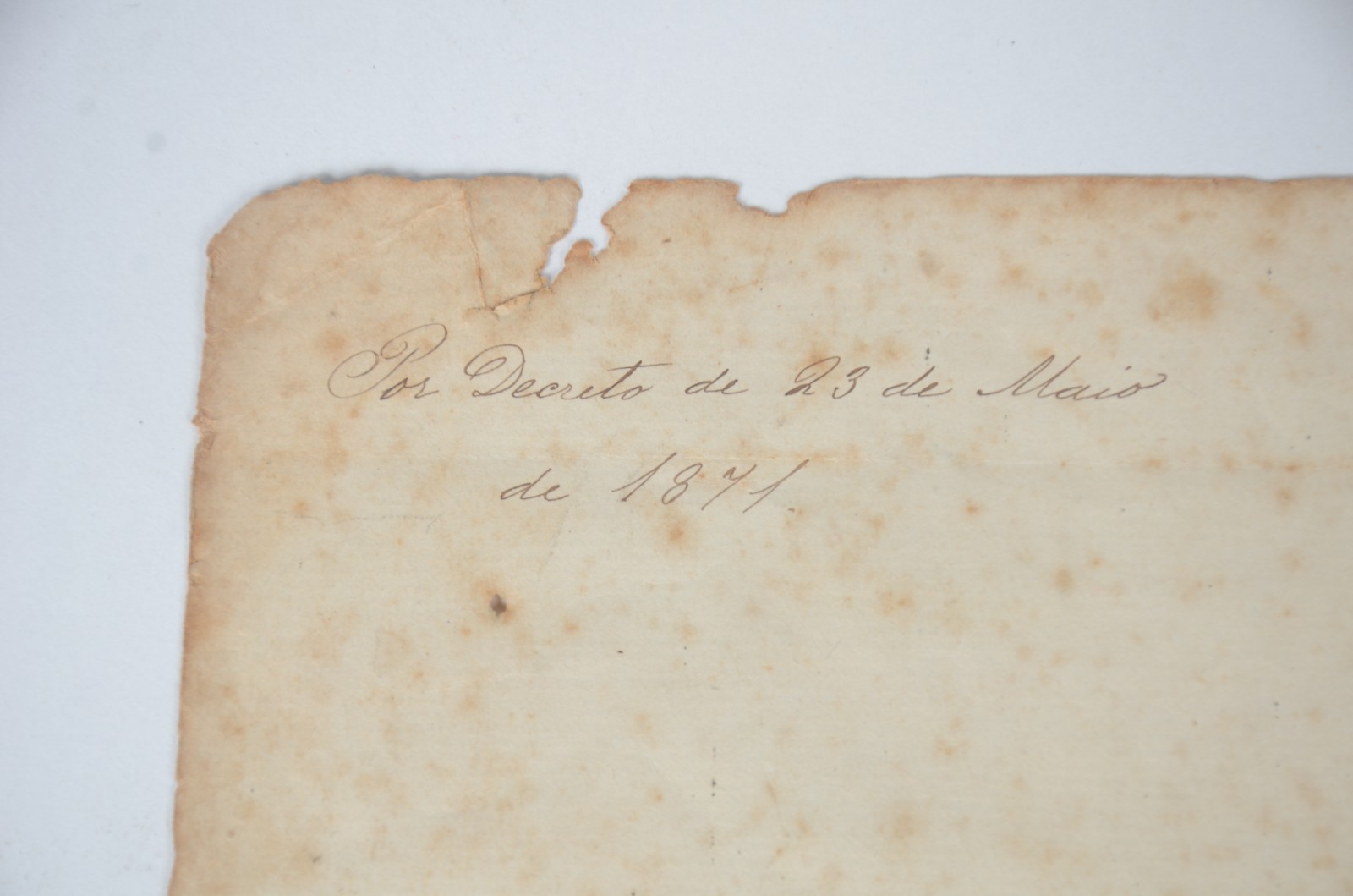 Princesa Isabel - Documento da Ordem de Cristo de 1871. - foto 6 de 9
