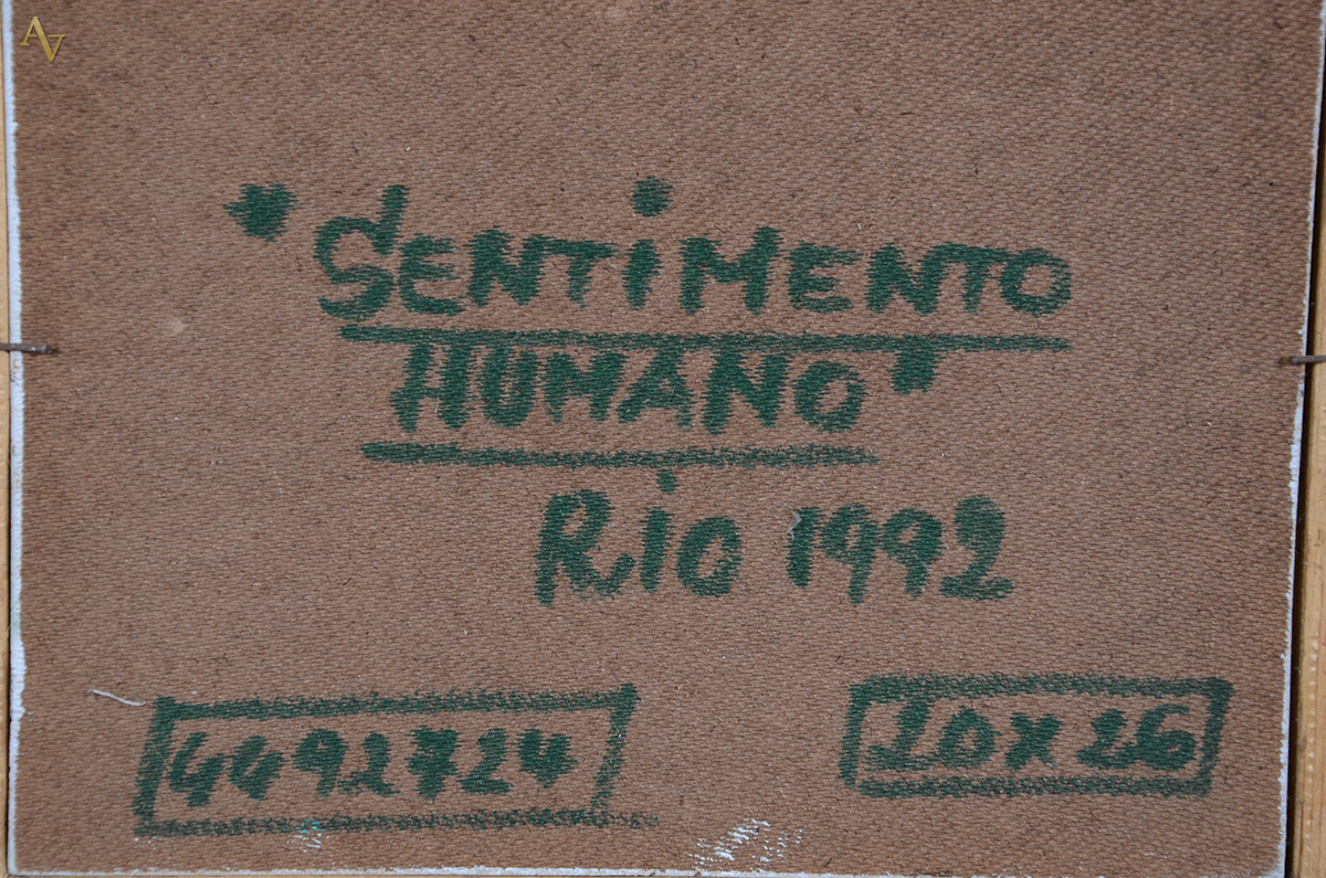 MARTINOLLI (1938) - "Sentimento humano" - ose - 20 x 26... - foto 3 de 3