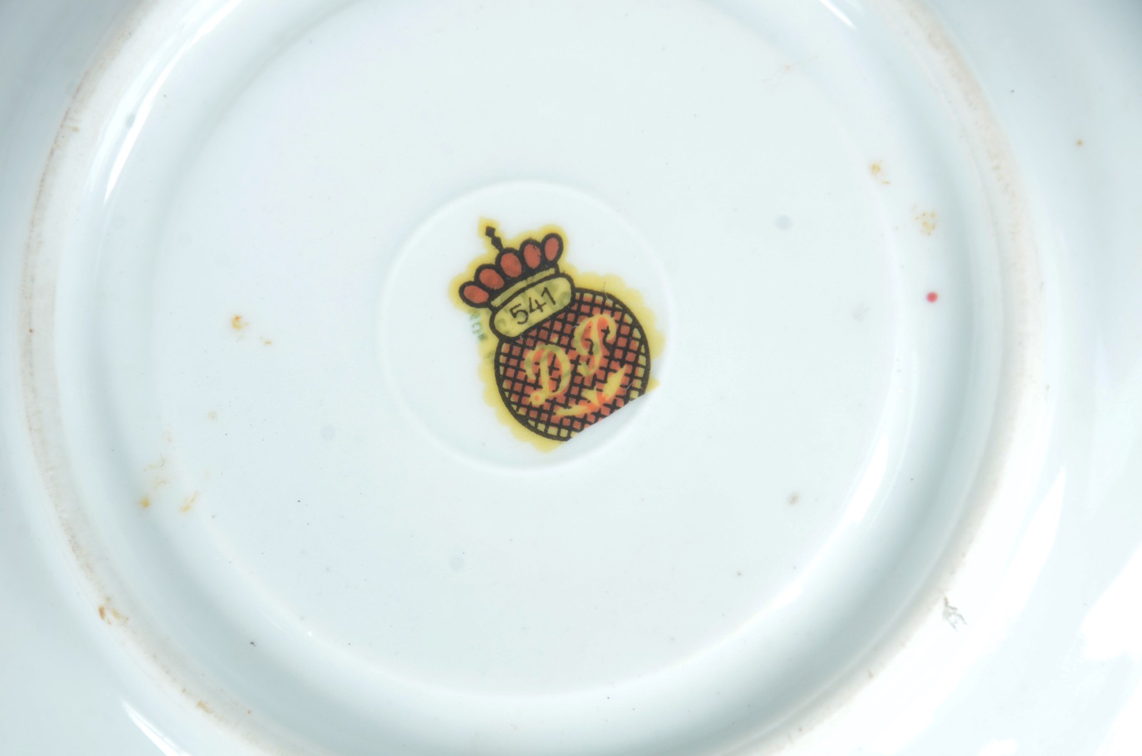 Serviço de chá de porcelana Dom Pedro, decorado com cenas românticas... - foto 11 de 11