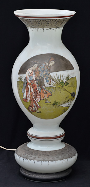 Luminária de opalina