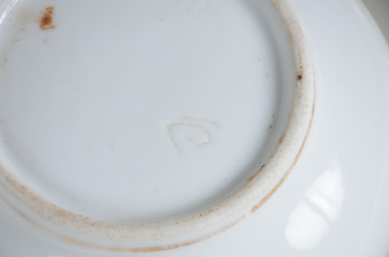 Serviço de chá de porcelana francesa Velho Paris, na cor branca... - foto 9 de 9