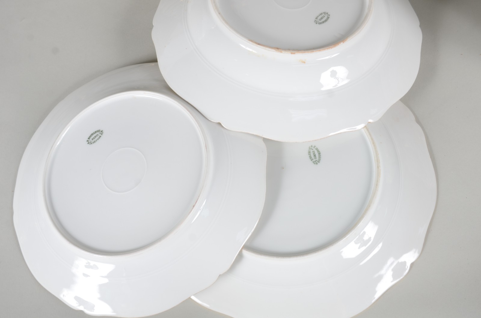 Aparelho de jantar e café de porcelana francesa E. Bourgeois, na cor... - foto 3 de 11