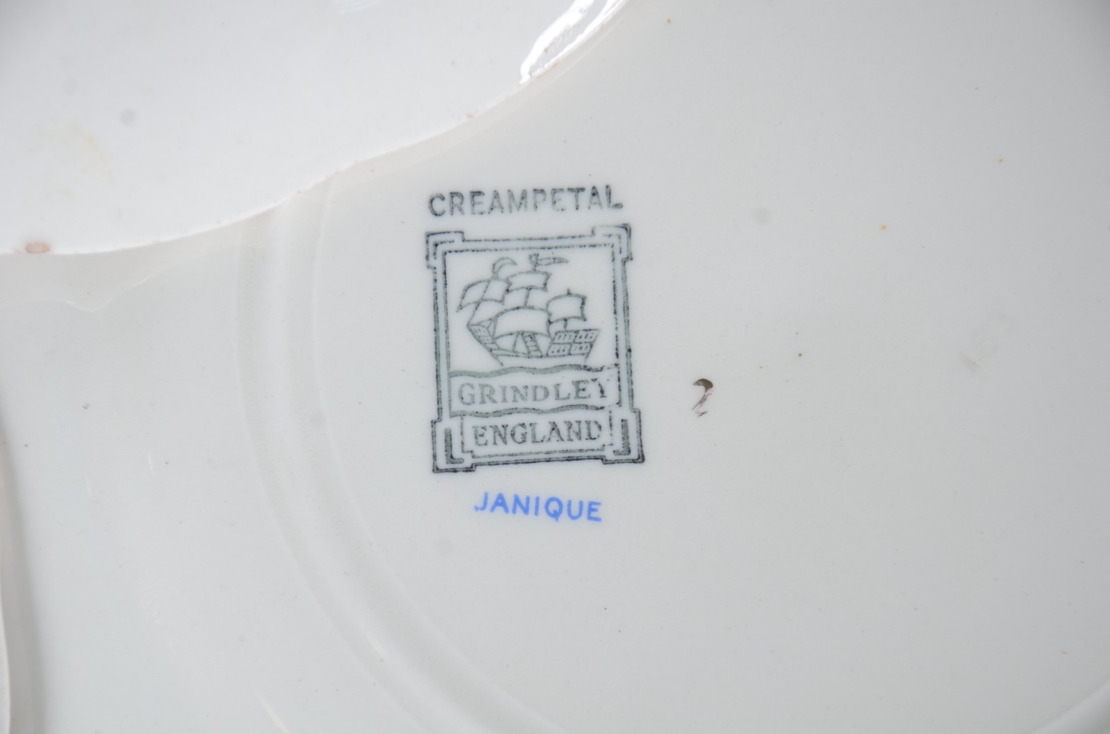 Serviço de jantar de faiança inglesa GRINDLEY CREAMPETAL, composto... - foto 8 de 10