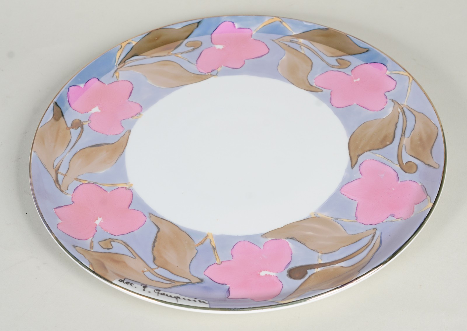 Serviço para bolo Gottinghen composto de: prato de porcelana... - foto 2 de 9