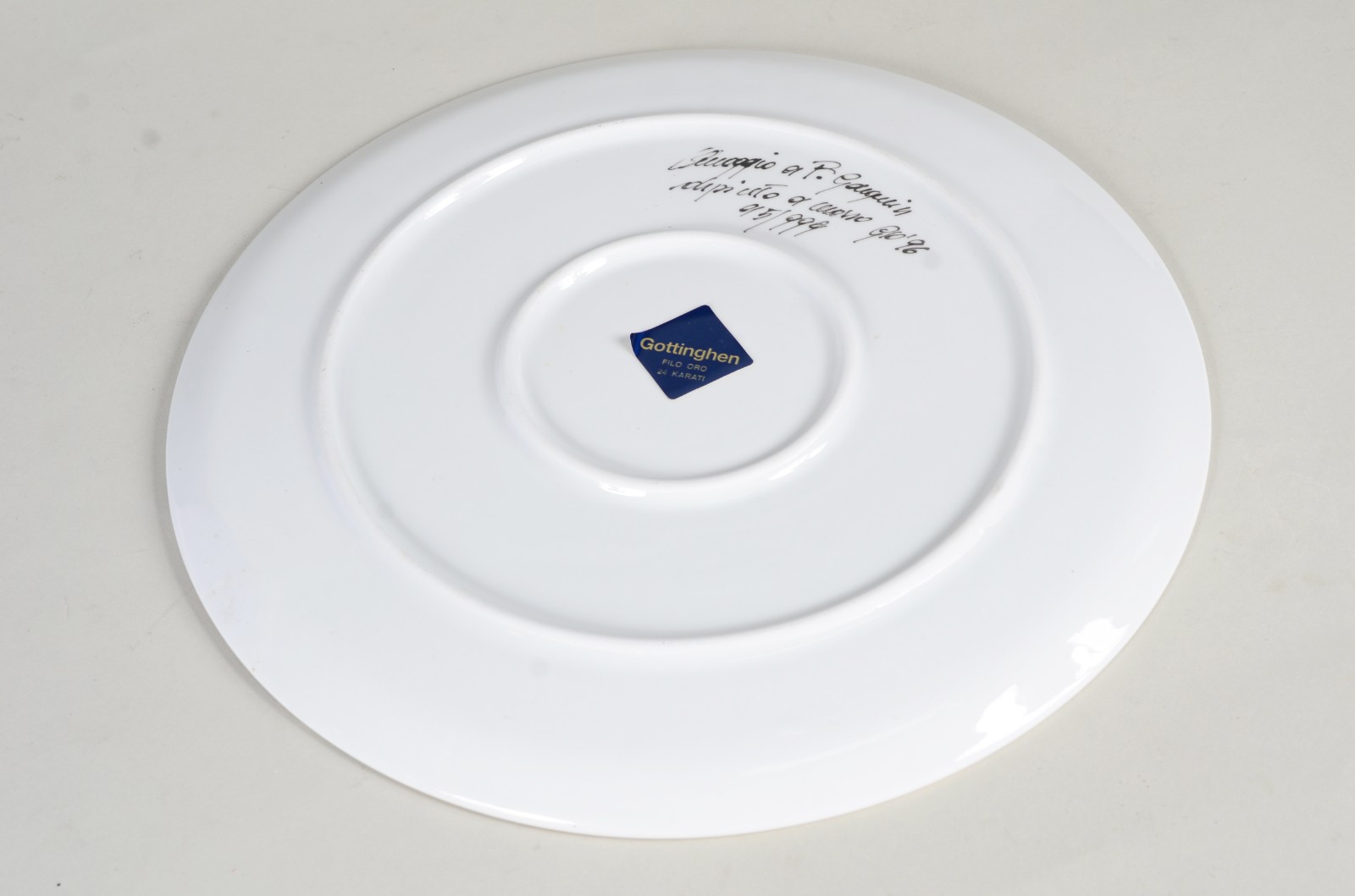 Serviço para bolo Gottinghen composto de: prato de porcelana... - foto 4 de 9