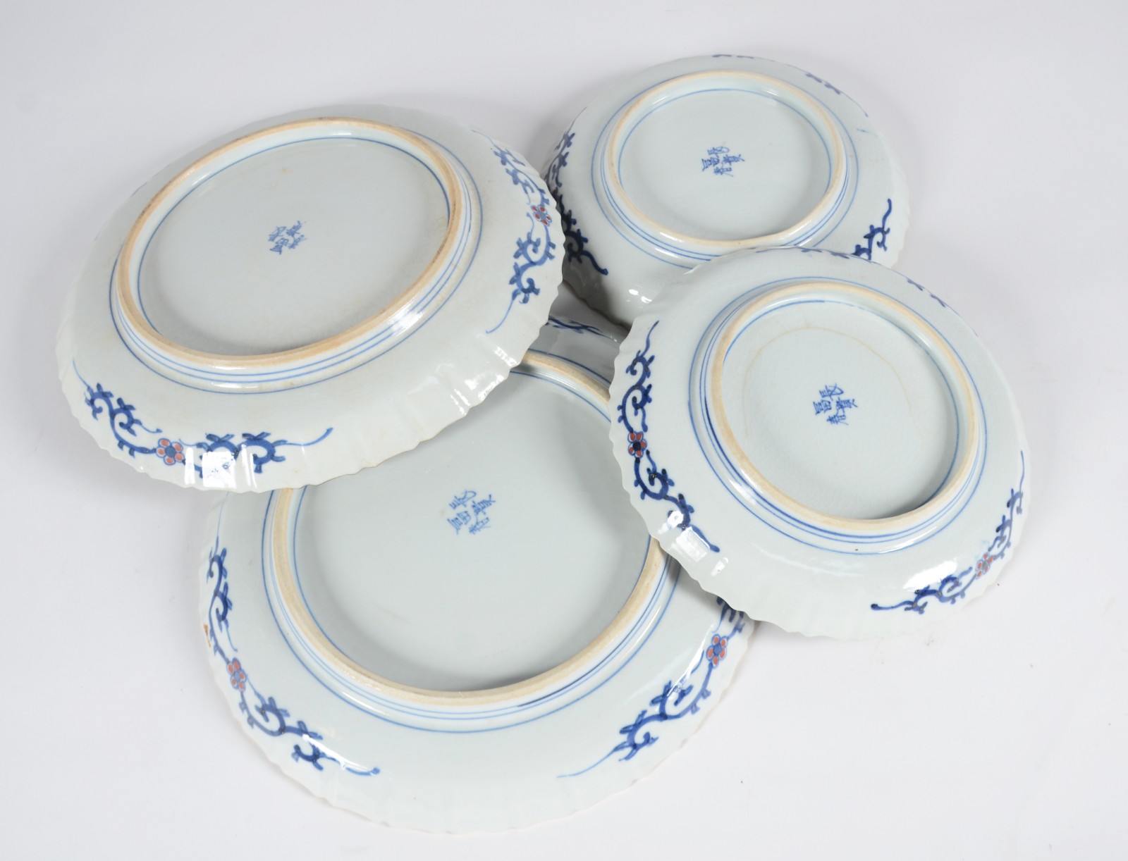 Dois pratos de porcelana oriental Imari. - foto 6 de 9