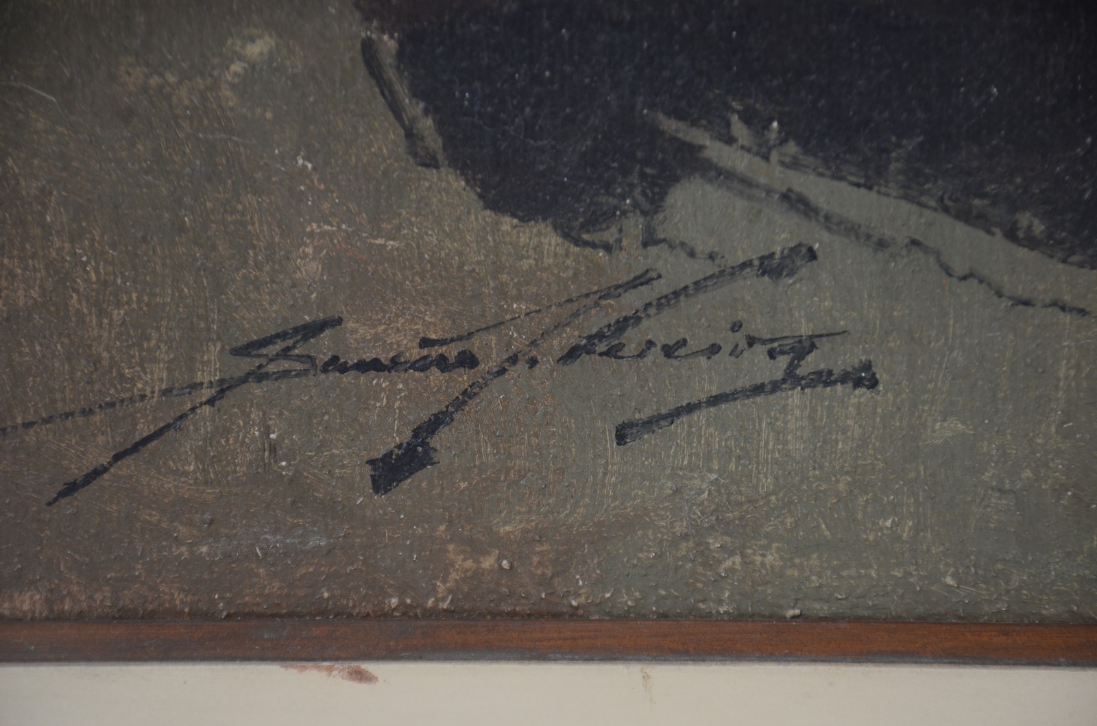 Sansão Pereira (1919-2014), Marinha com Barco - foto 3 de 7