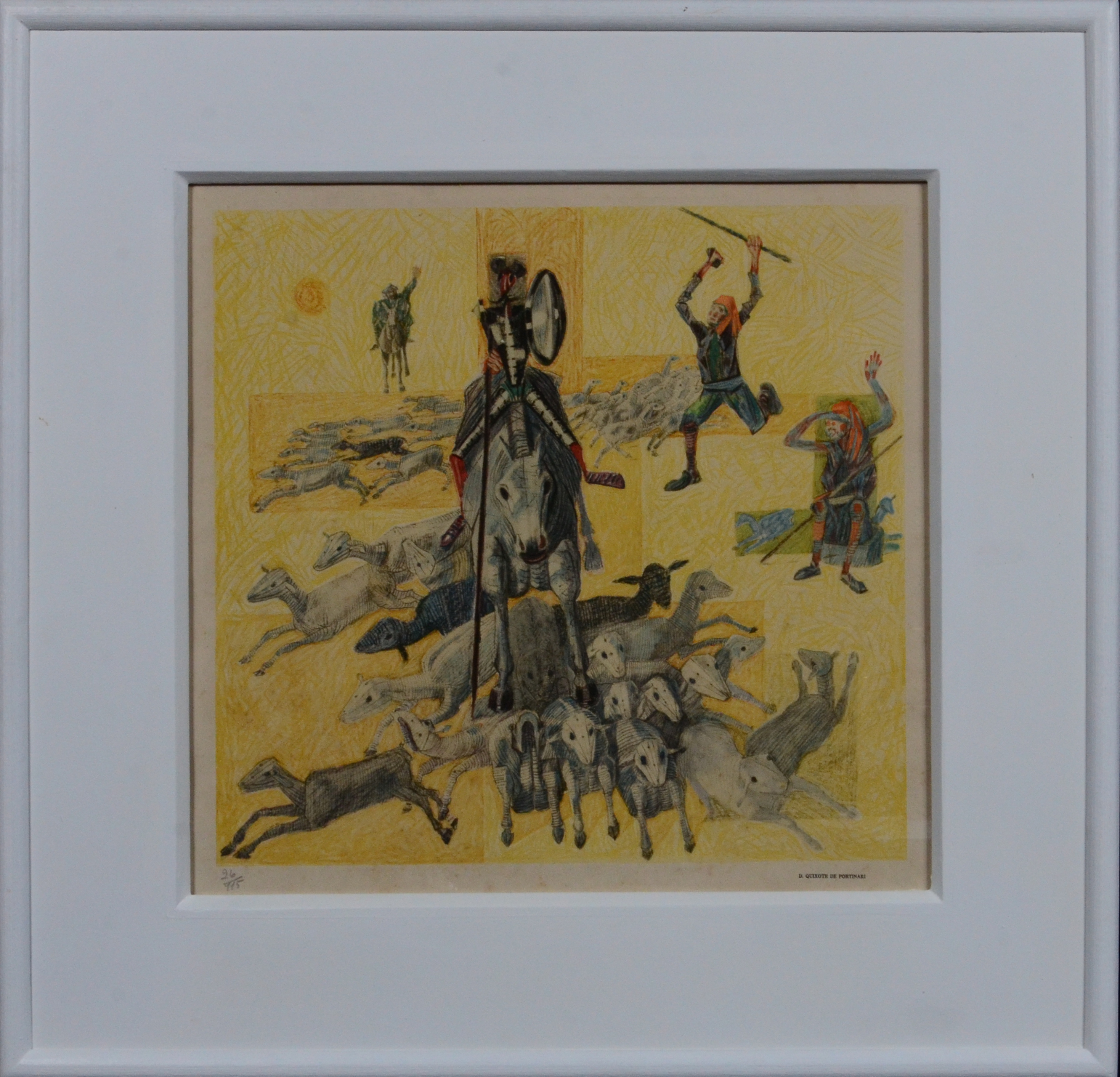 Cândido Portinari (1903-1962), Don Quixote - foto 1 de 2