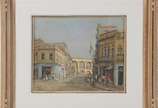 José Maria de Almeida (1906-1955), Rua Marangua... - Óleo sobre tela. Datado e localizado Rio, 1962.