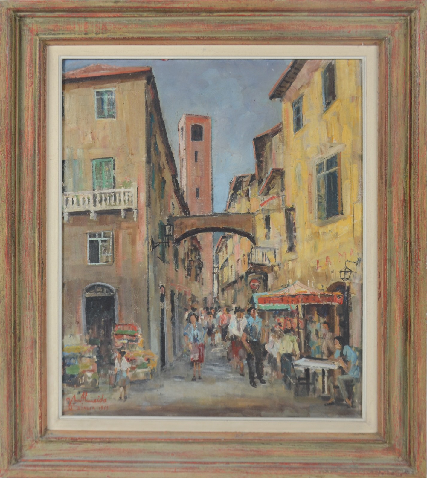 José Maria de Almeida (1906-1955), Rua da Torre, Savona. - foto 2 de 6