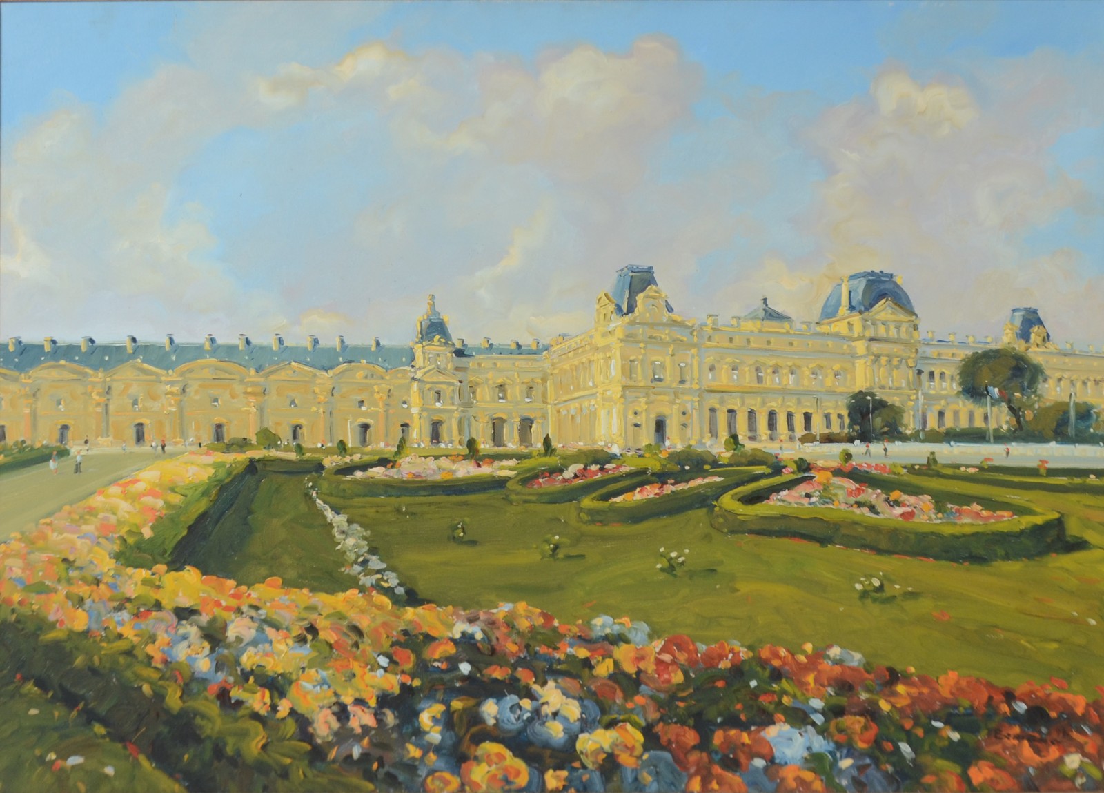 José Benigno (1955), Jardins do Louvre - foto 1 de 5