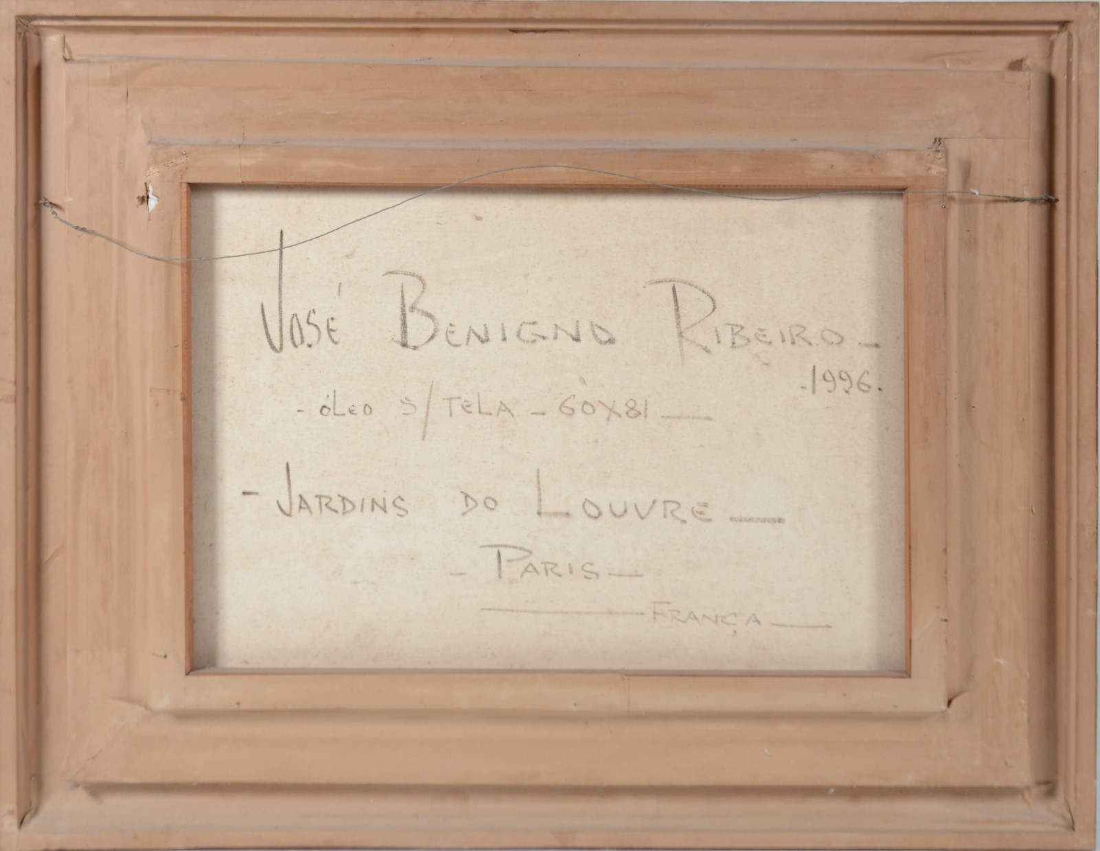 José Benigno (1955), Jardins do Louvre - foto 4 de 5