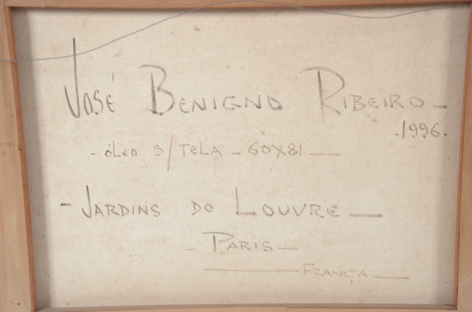 José Benigno (1955), Jardins do Louvre - foto 5 de 5