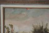 José Maria de Almeida (1906-1955), Panorama - Óleo sobre tela - datado 1957.