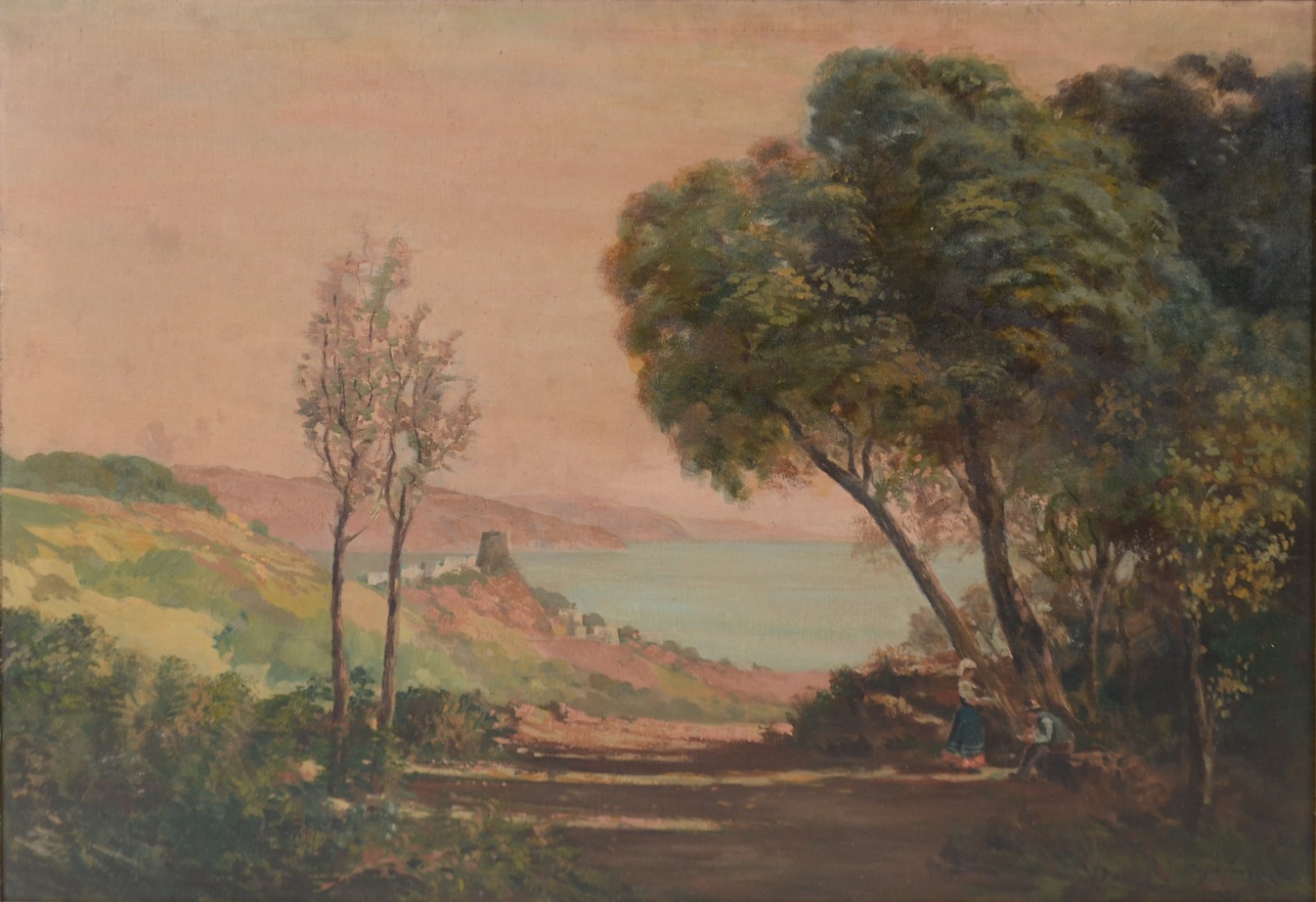 Angelo Cannone (1899-1992), Vista de Sorrento (Napoles) - foto 1 de 6