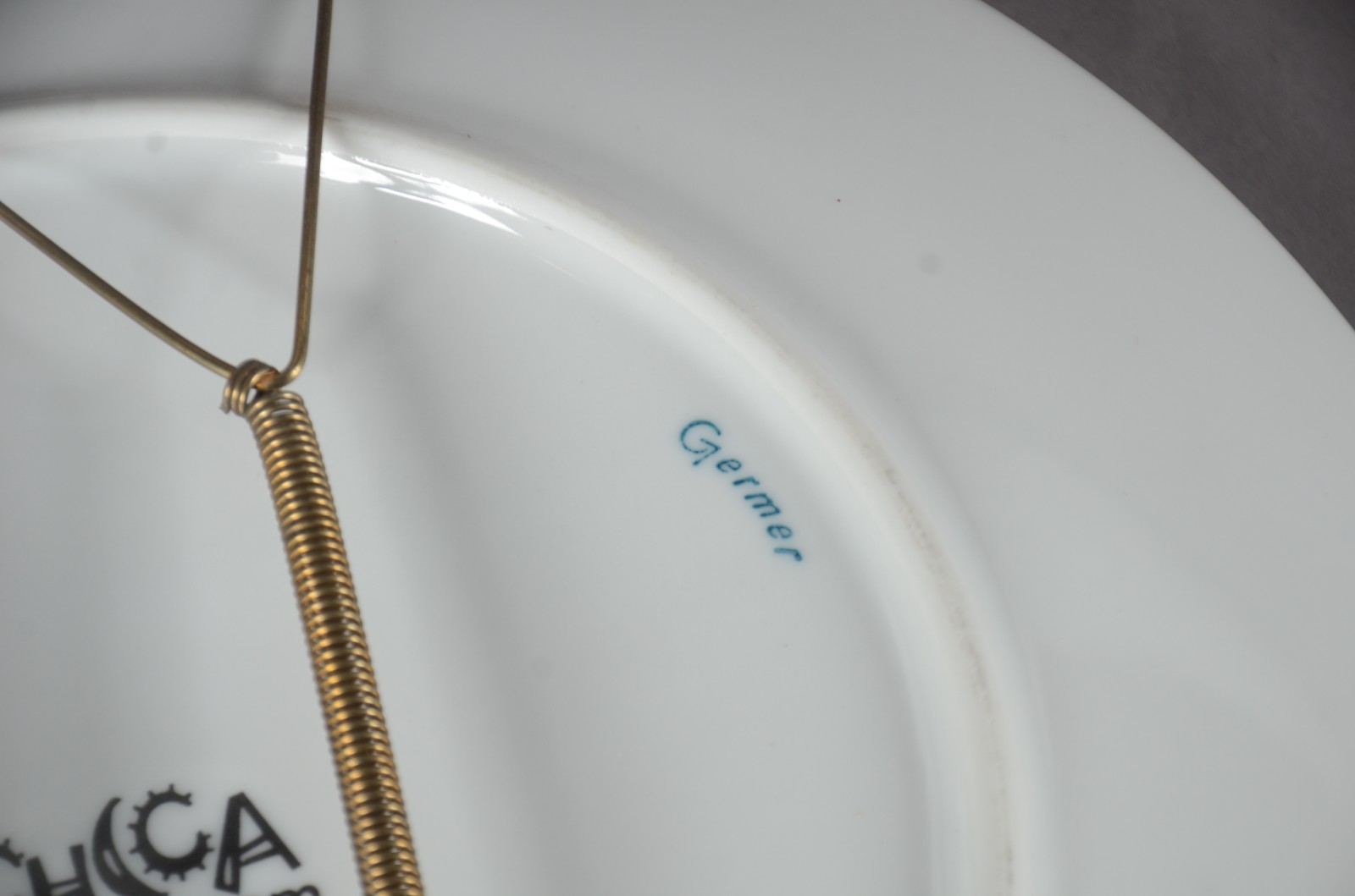 Chica Boom - Seis pratos de porcelana Germer comemorativos do... - foto 6 de 7