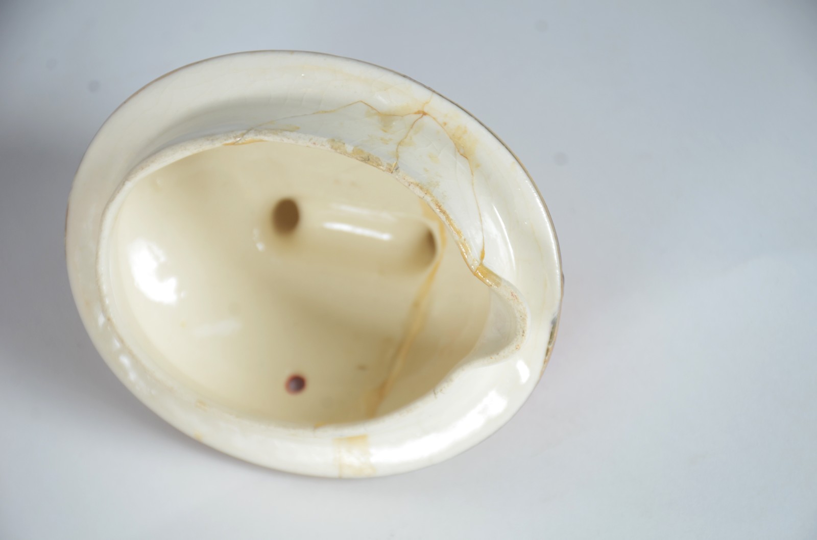 Serviço de chá de porcelana oriental, decorado com dragões sobre... - foto 4 de 11