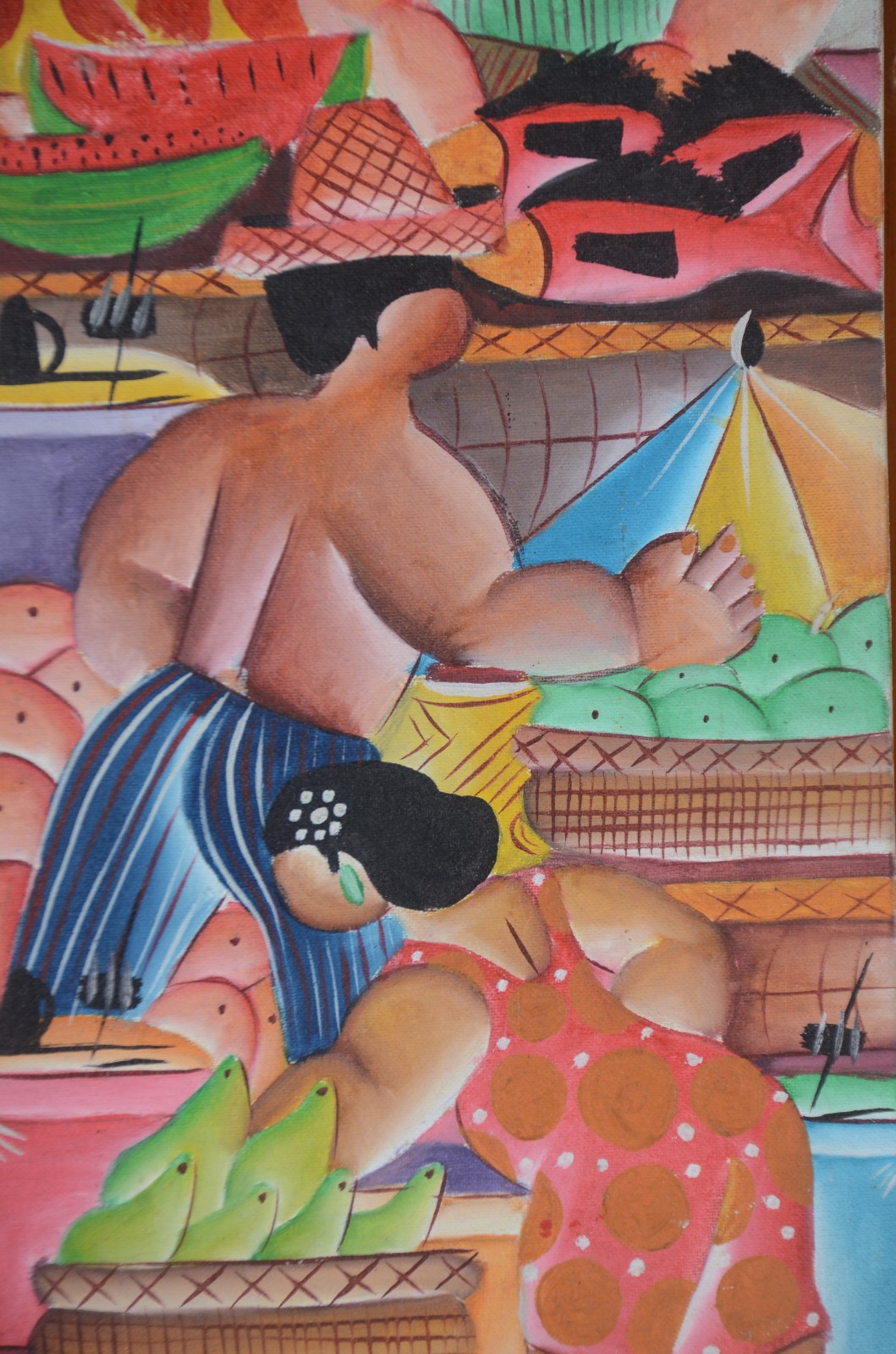 Óleo sobre tela - datado 2003. - foto 5 de 7