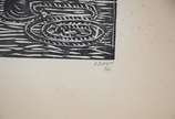 ZENON BARRETO (1918/2002), O curandeiro/ O vaqu... - Cinco xilogravuras, assinadas e datadas 1966.