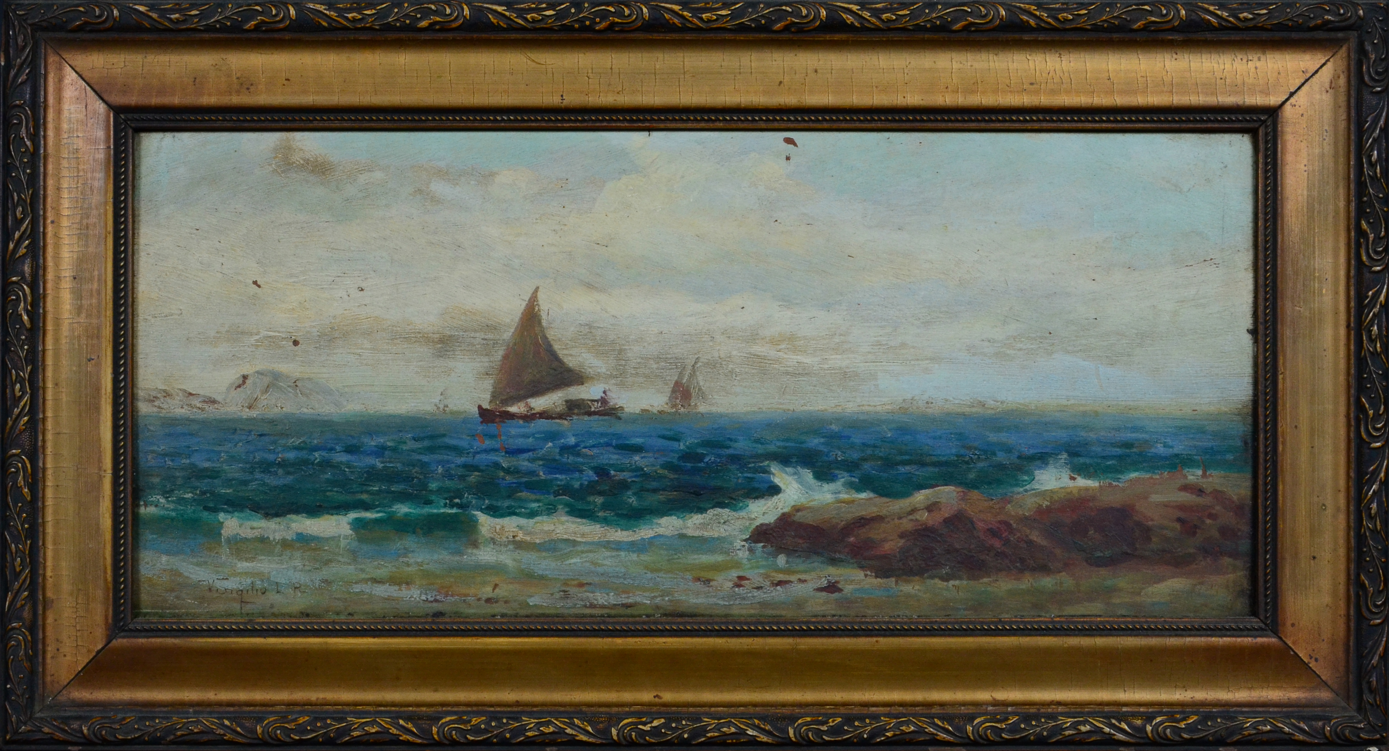 Virgílio Lopes Rodrigues (1863-1944), Paisagem - foto 1 de 2