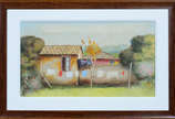 Domenico Lazzarini (1920-1987), Paisagem - o.s.t - Reproduzido no livro do artista,  pag. 126
