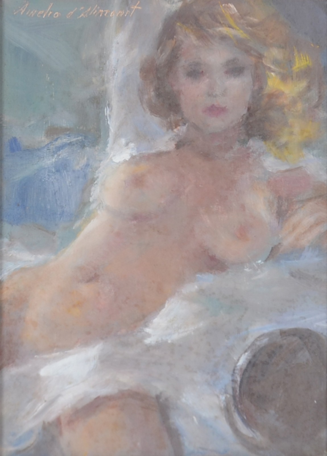  Aurélio D'Alincourt (1919-1990), Nú feminino - foto 1 de 6