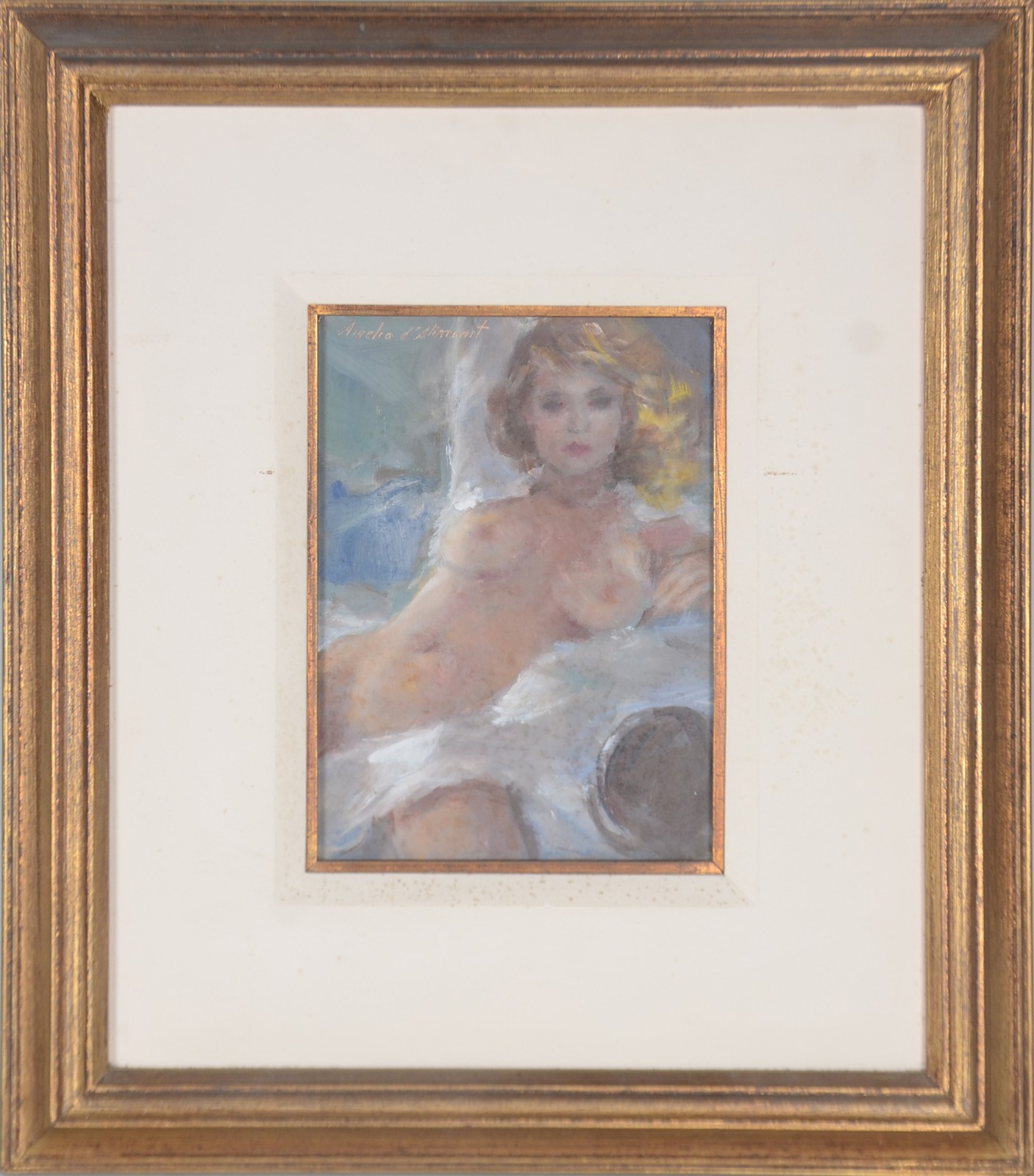 Aurélio D'Alincourt (1919-1990), Nú feminino - foto 2 de 6