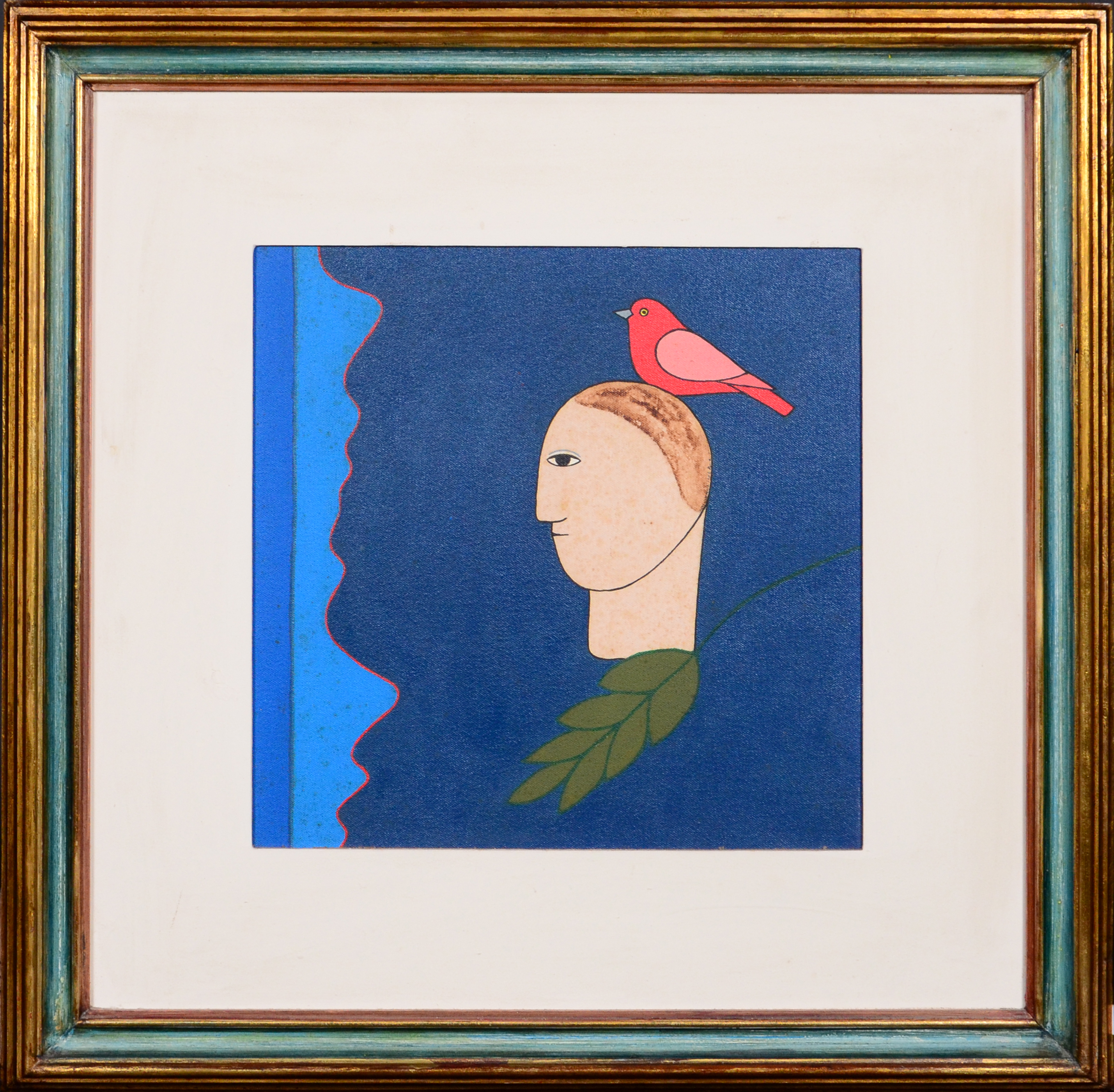 Antonio Maia (1928-2008), Figura com pássaro