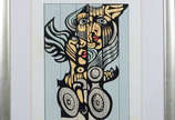 Di Cavalcanti (1897-1976), Figura estilizada - Serigrafia 16/100- assinado no c.i.e á lápis

