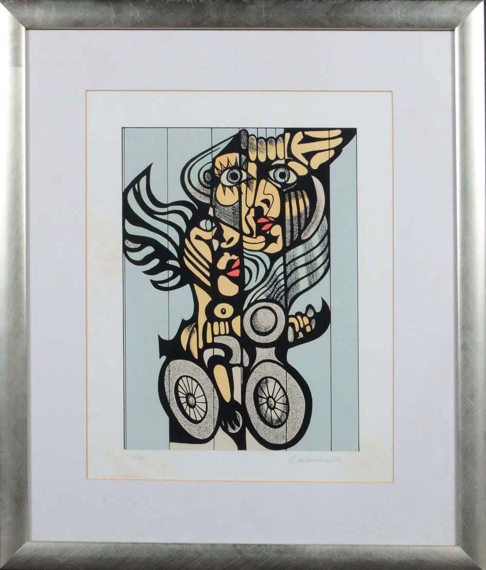 Di Cavalcanti (1897-1976), Figura estilizada
