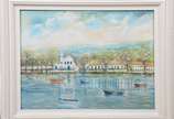 ANTONIO ALVES COELHO, Paraty - Óleo sobre tela - datado 2008.