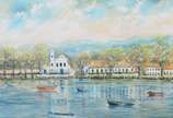 ANTONIO ALVES COELHO, Paraty - Óleo sobre tela - datado 2008.