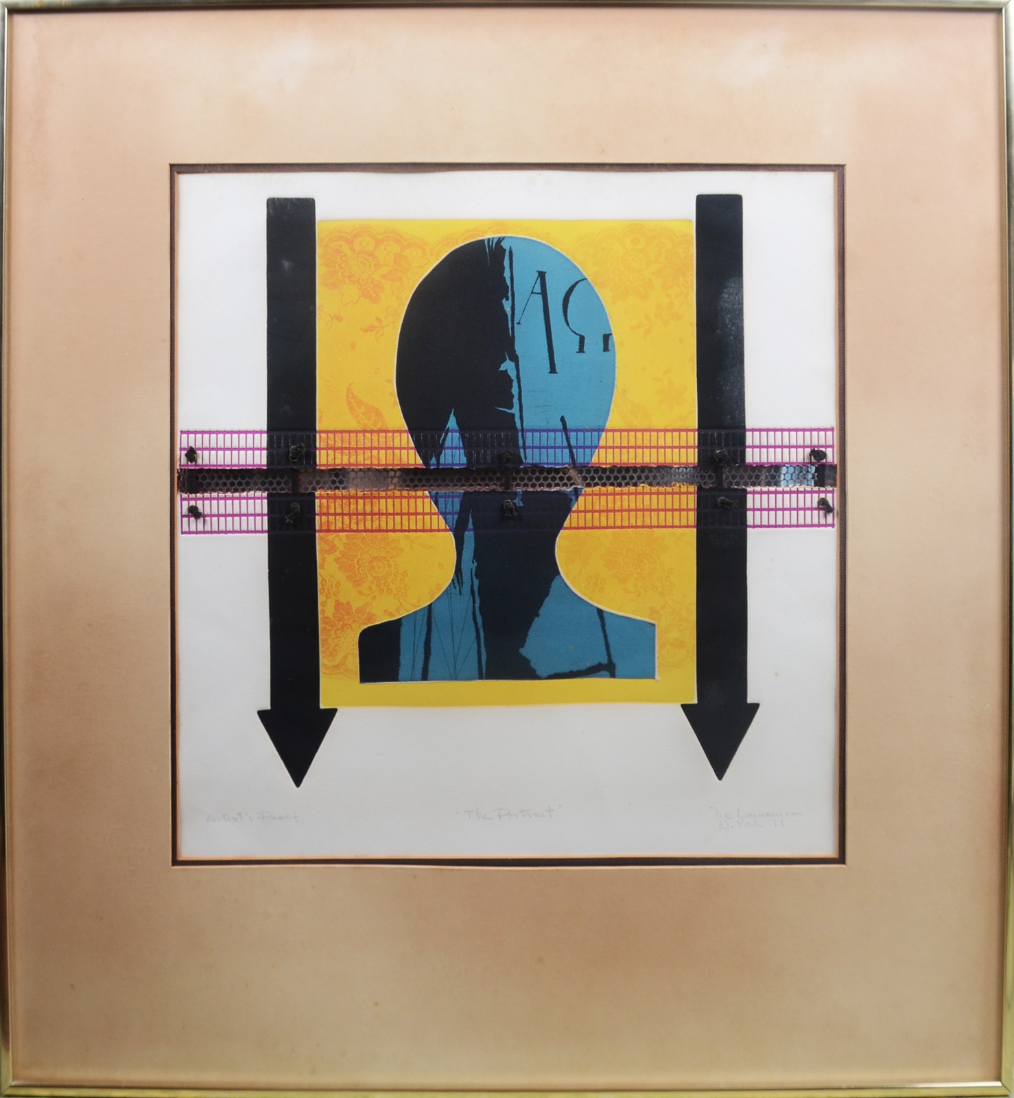 Gravura - Nova York - datada 1971. - foto 2 de 7
