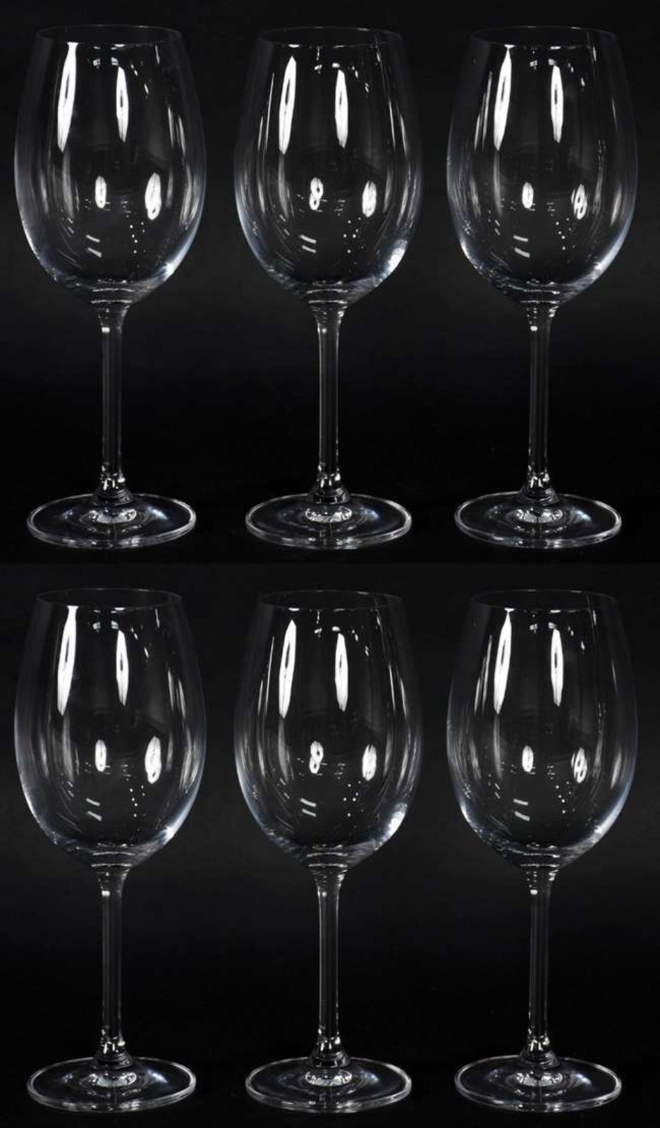 Seis taças de cristal para vinho branco, 450 ml. - foto 1 de 2