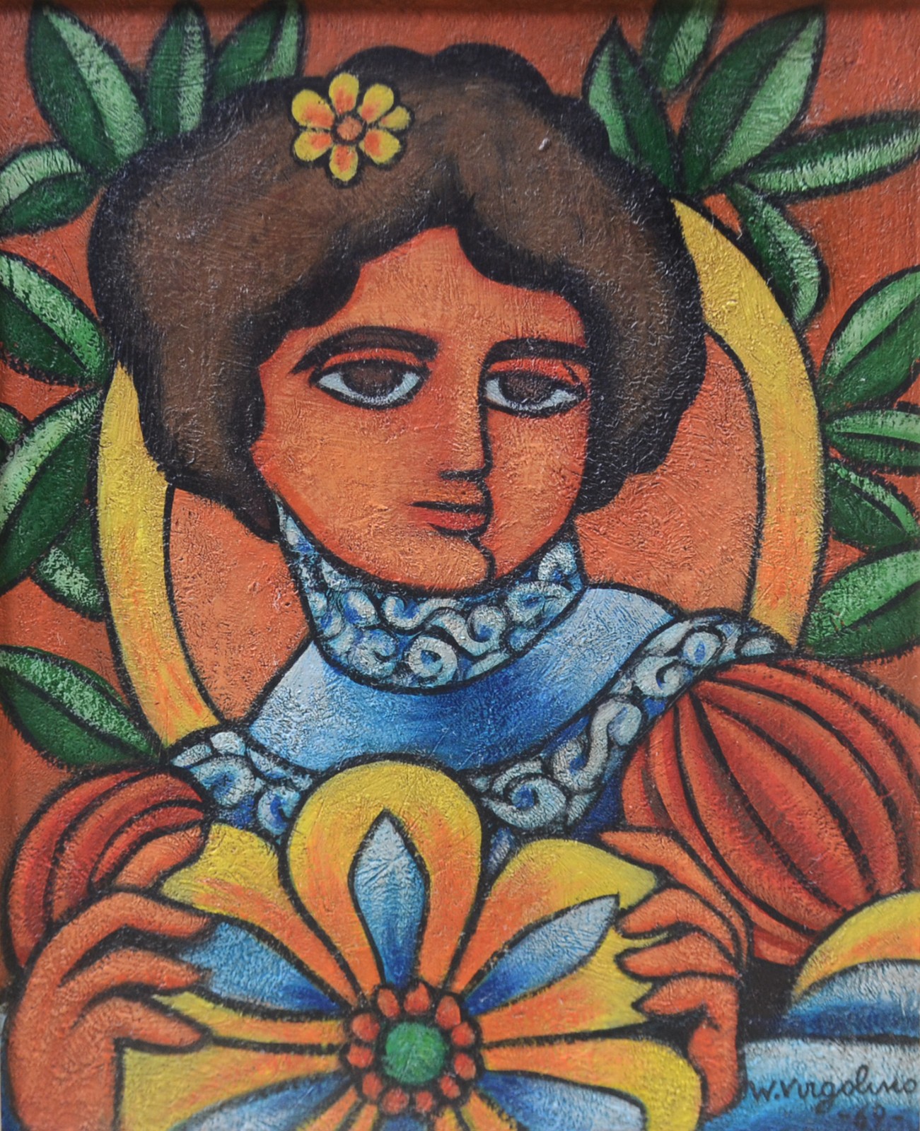 Wellington Virgolino (1929-1988), A Menina e a Flor - foto 1 de 5