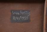 Ivan Freitas (1932-2006),  - Óleo sobre eucatex - datado 1989.