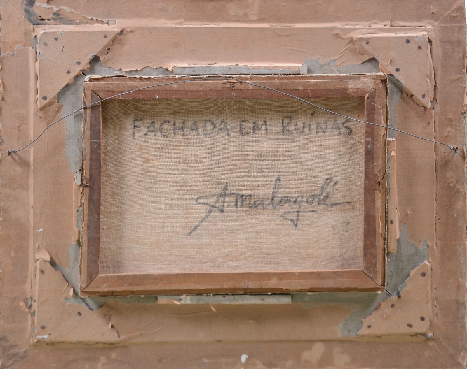 Ado Malagoli (1906-1994), Fachada em ruínas - foto 4 de 5