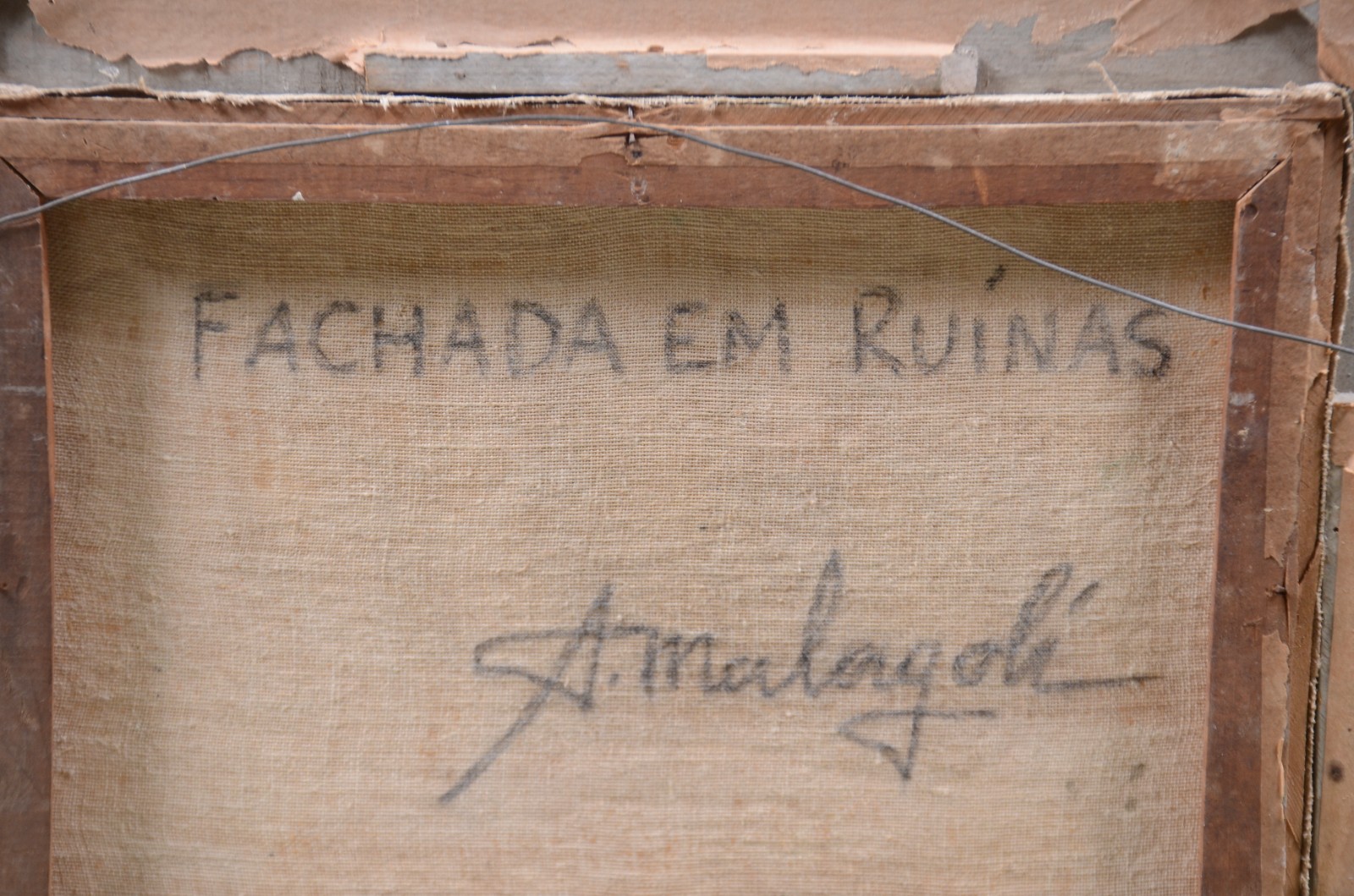 Ado Malagoli (1906-1994), Fachada em ruínas - foto 5 de 5
