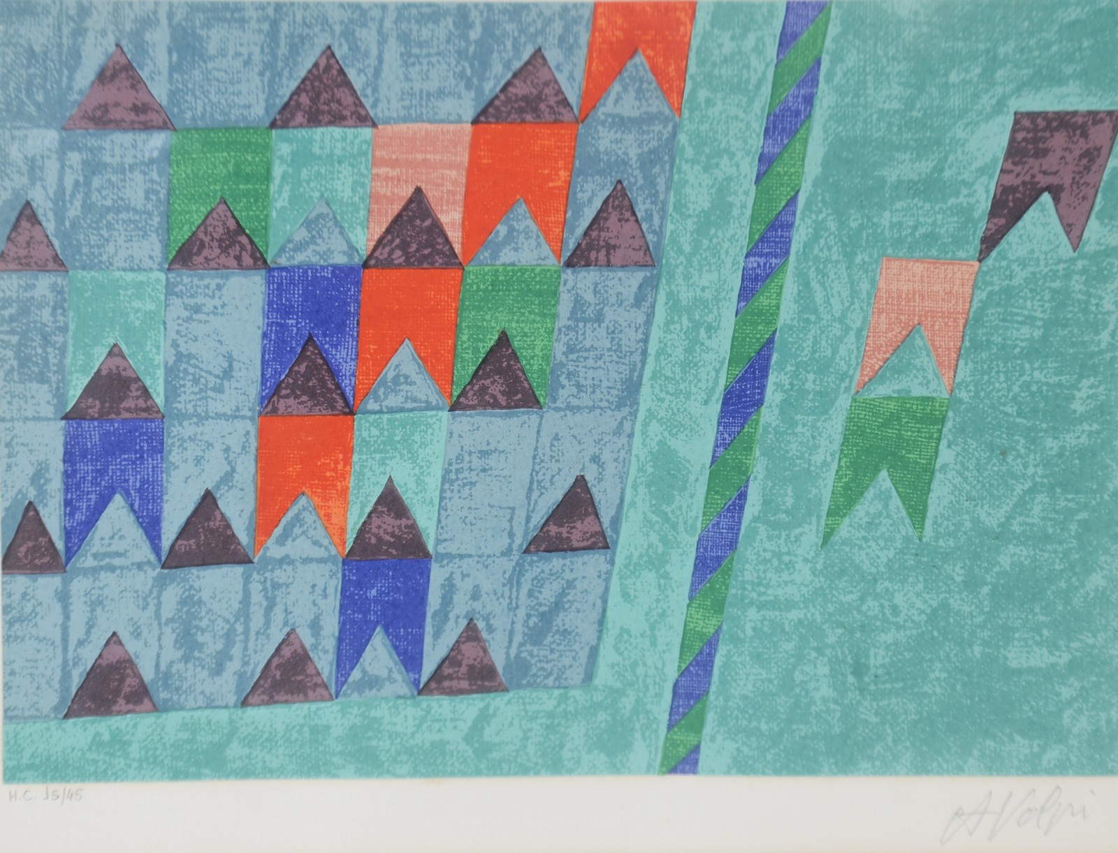 Alfredo Volpi (1896-1988), Bandeirinhas - foto 1 de 5
