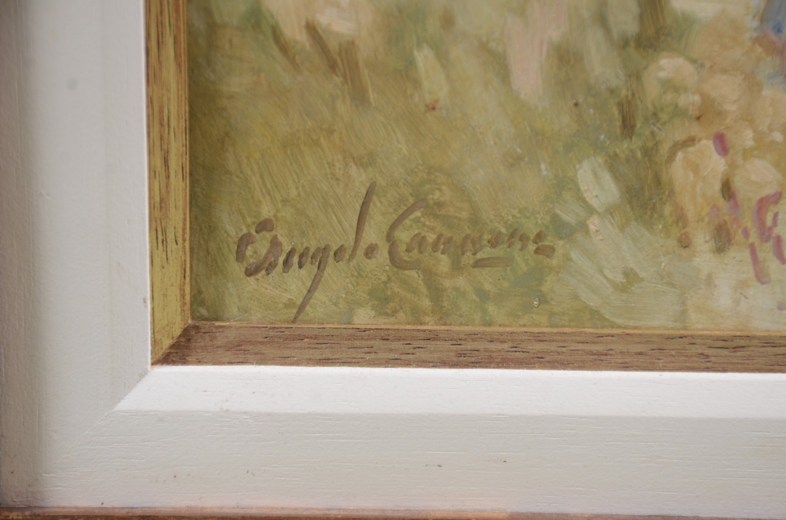 Angelo Cannone (1899-1992), Pastora com ovelhas - foto 3 de 4