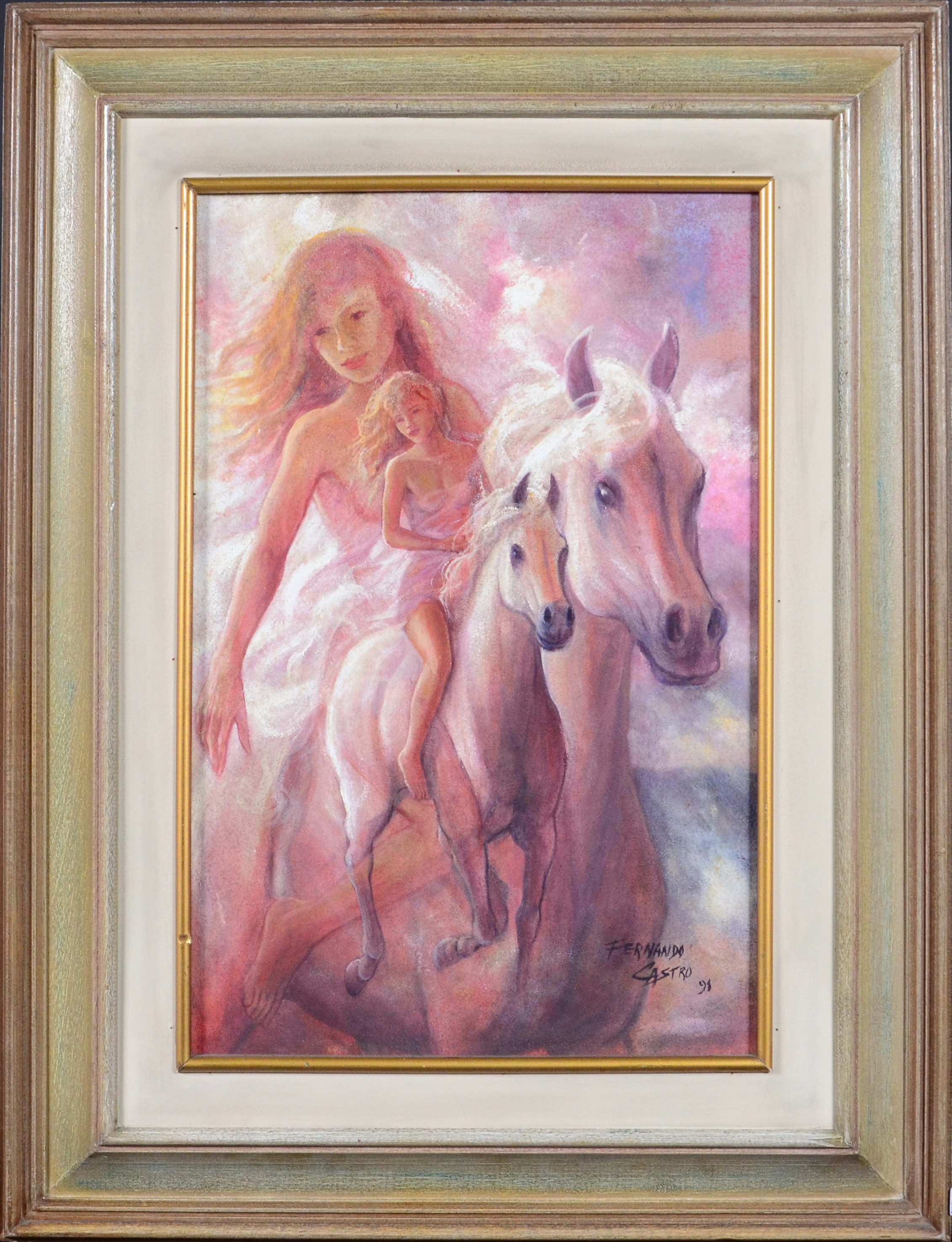 Mulher e cavalo - foto 1 de 2