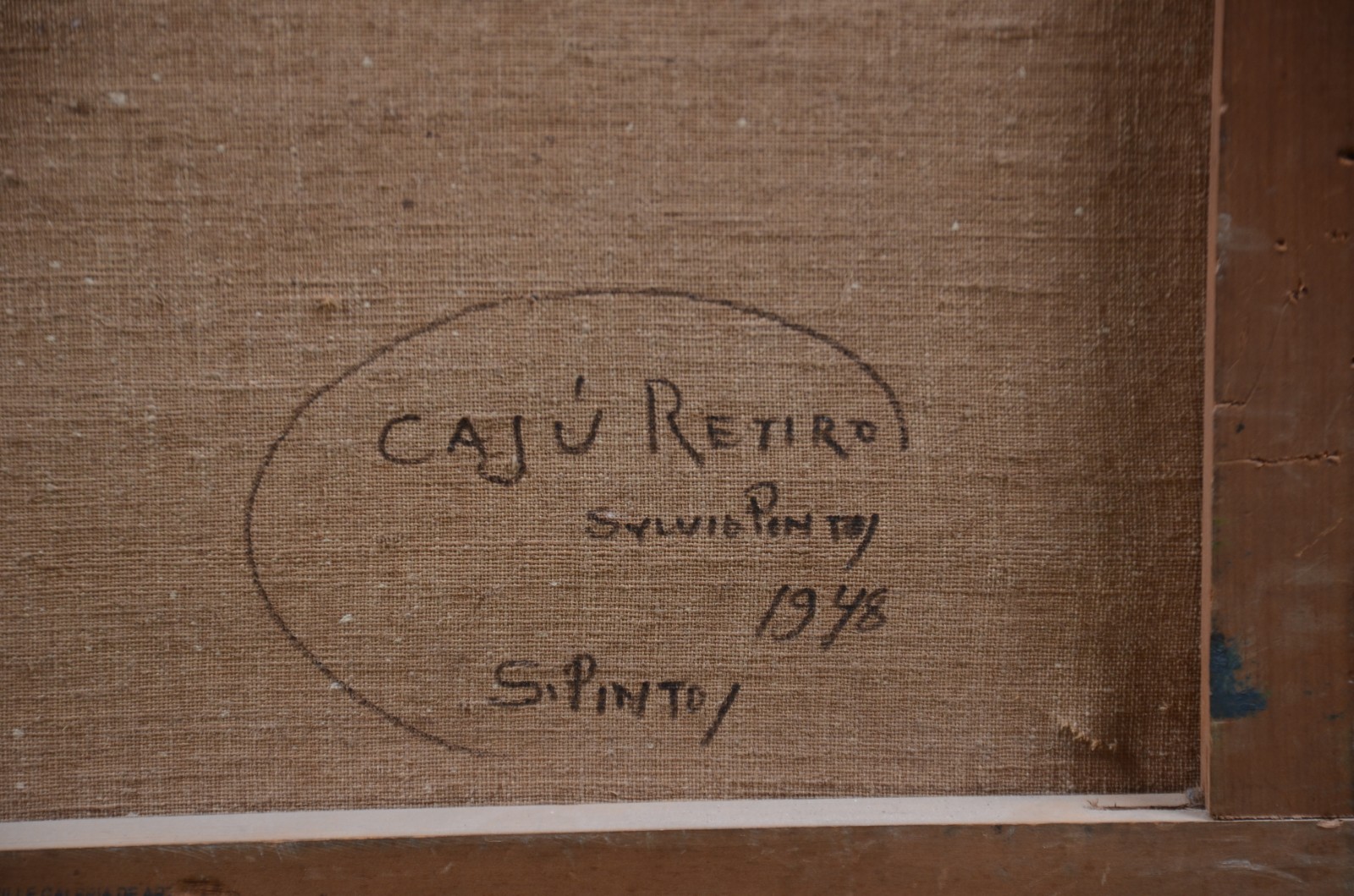 Sylvio Pinto (1918-1997), Caju - retiro - foto 5 de 5