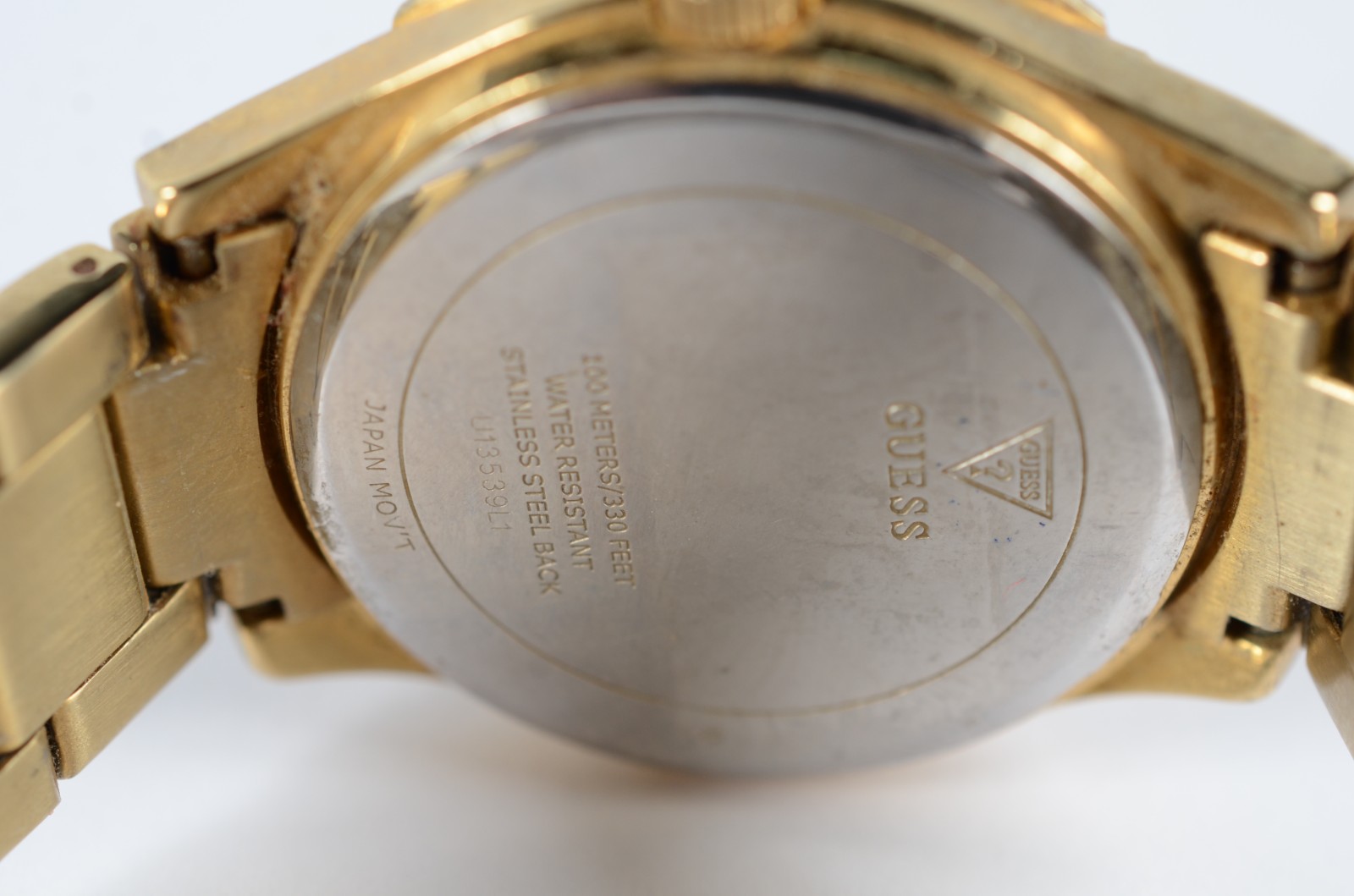 Relógio dourado feminino, á quartz. Pequenos desgastes, máquina... - foto 8 de 9