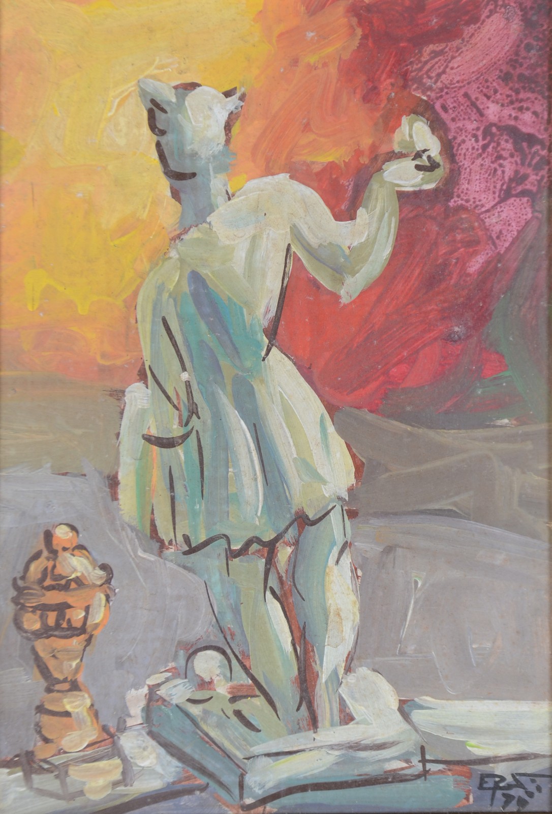 Eugênio Sigaud (1899-1979), A Estatueta da Fachada - foto 1 de 5