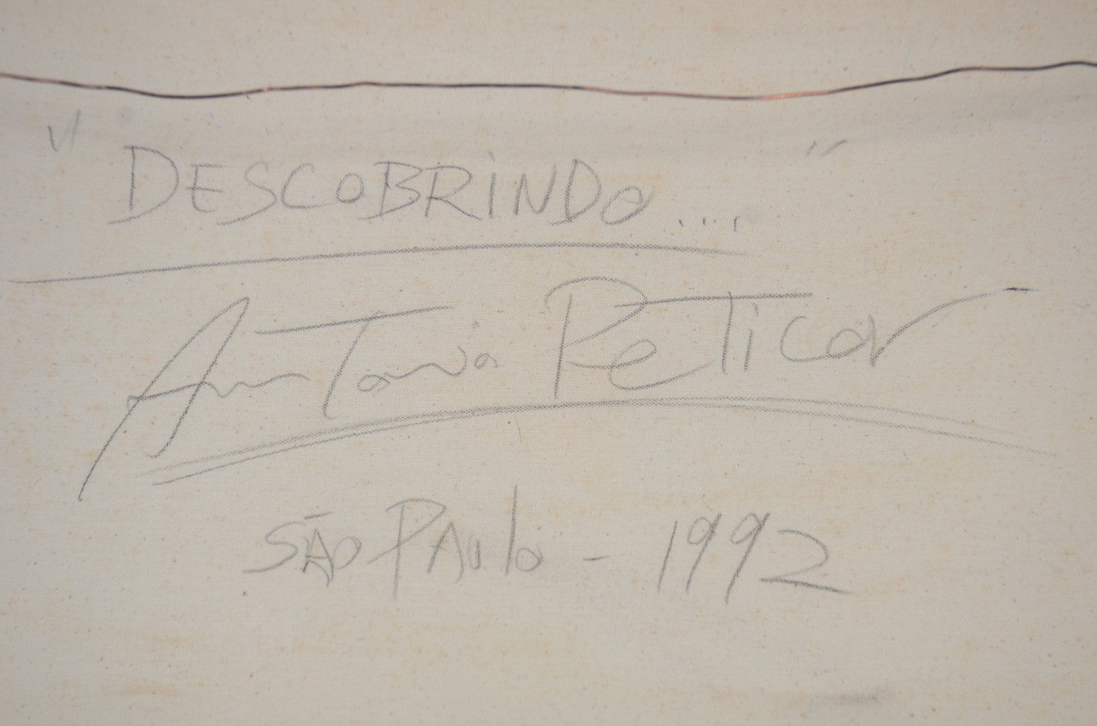 Antonio Peticov  (1946), Descobrindo - foto 4 de 4