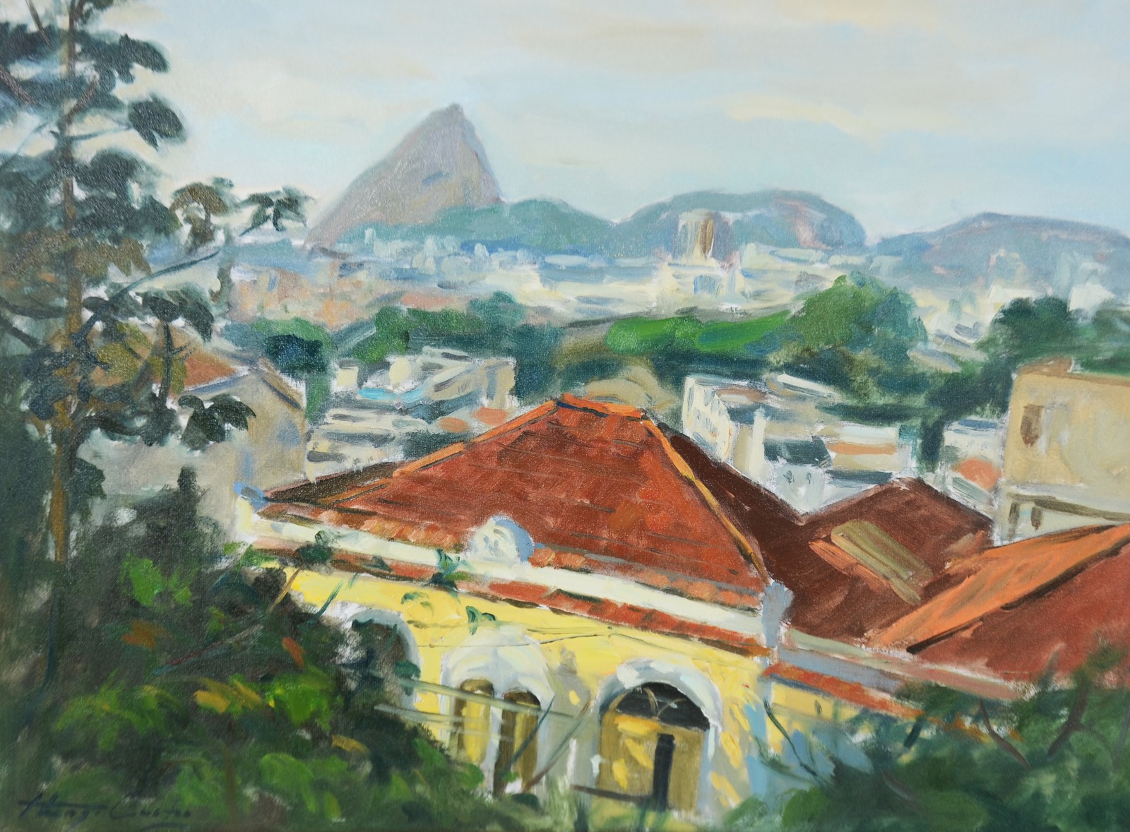 Thiago Castro (1984), Vista de Santa Tereza, RJ. - foto 1 de 5