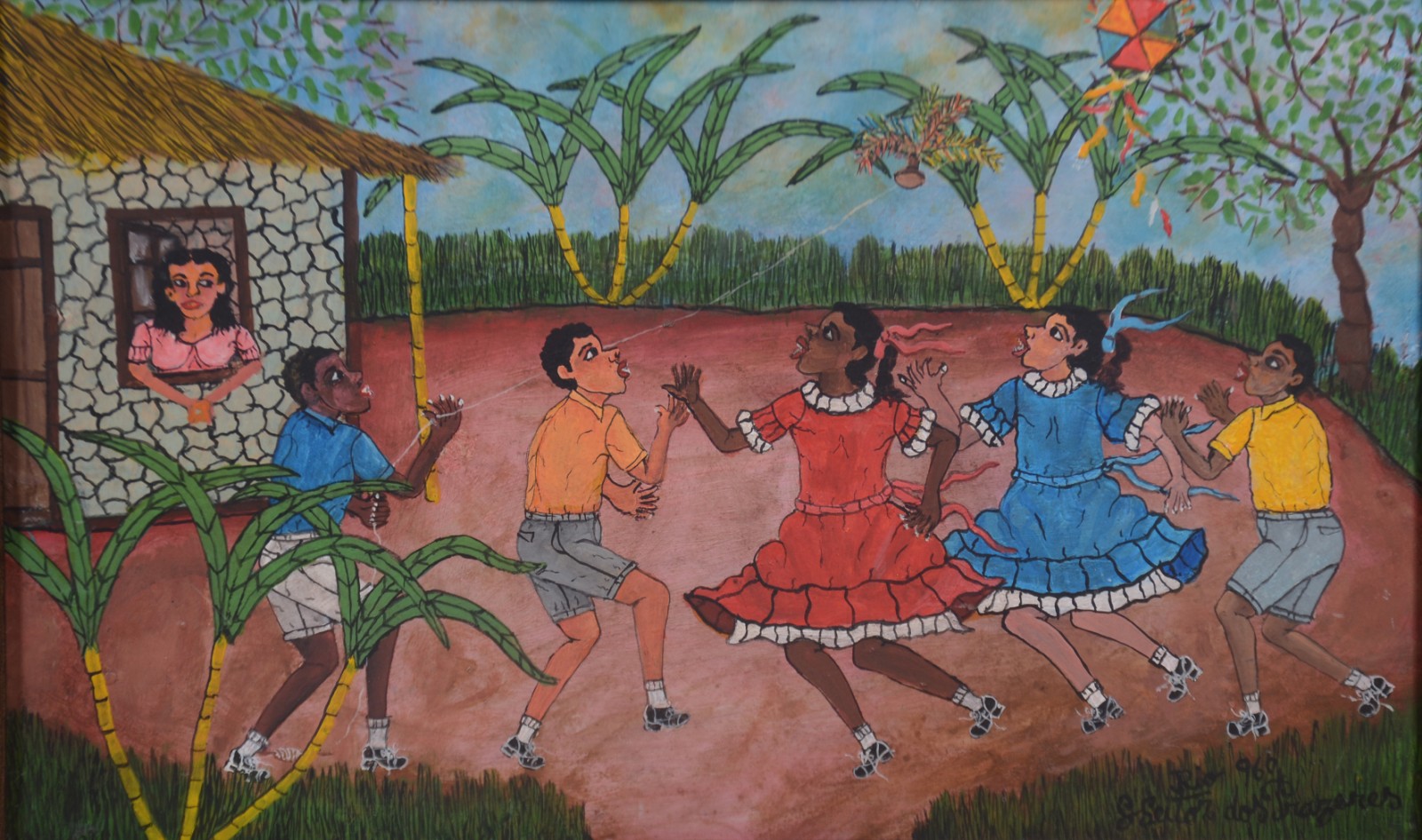 Heitor dos Prazeres (1898-1966), Brincando No Quintal - foto 1 de 5