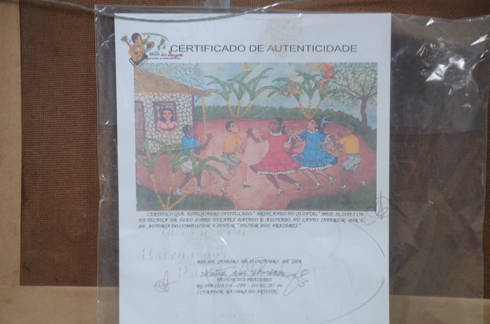 Heitor dos Prazeres (1898-1966), Brincando No Quintal - foto 5 de 5